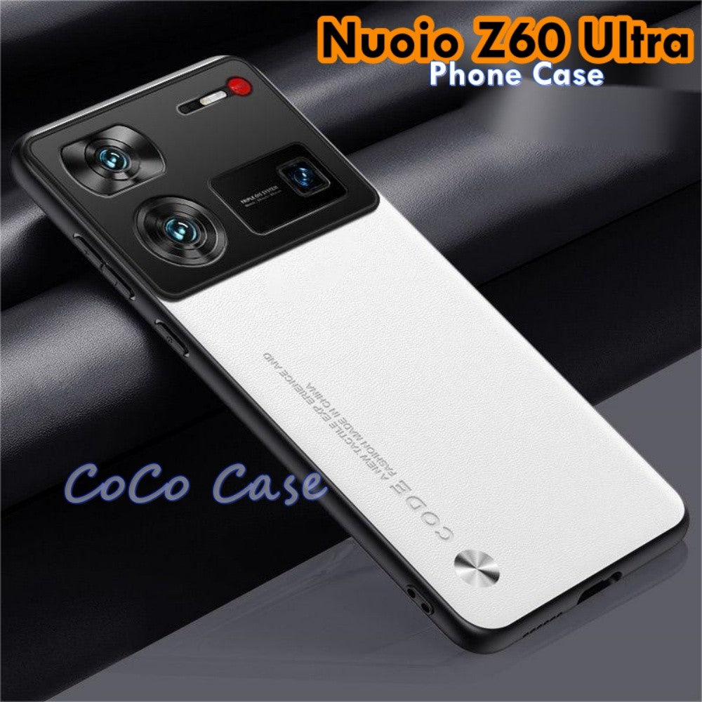 For Nuoio Z60 Ultra Cover Silicone Professional Full Case Classic Simple Solid Color Phone Case Cover sweatproof