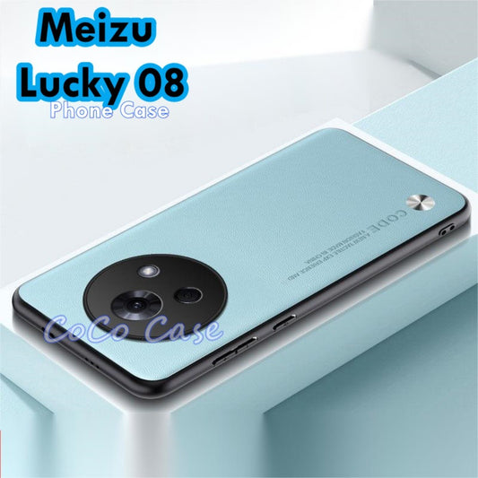For Meizu Lucky 08 Cover Silicone Professional Full Case Classic Simple Solid Color Phone Case Cover sweatproof