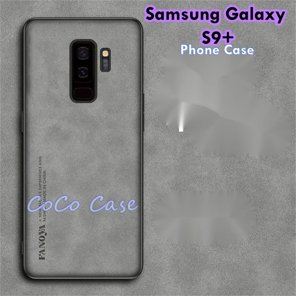 For Samsung Galaxy S9+ Cover Silicone Professional Full Case Classic Simple Solid Color Phone Case Cover sweatproof