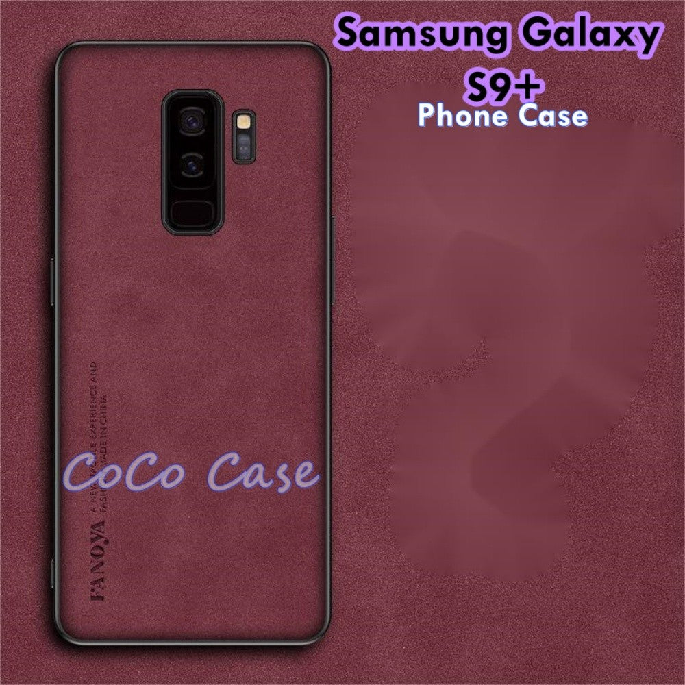 For Samsung Galaxy S9+ Cover Silicone Professional Full Case Classic Simple Solid Color Phone Case Cover sweatproof