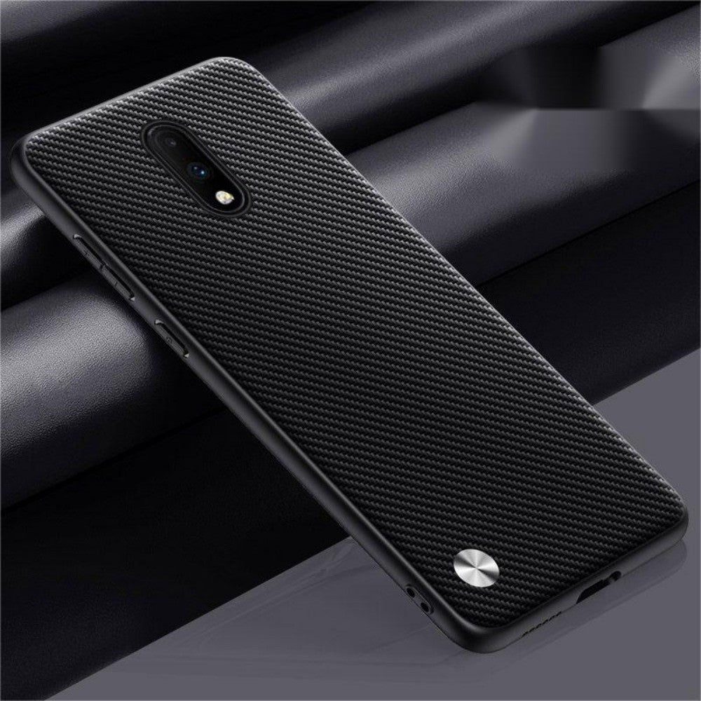 For OnePlus 7 Cover Silicone Professional Full Case Classic Simple Solid Color Phone Case Cover sweatproof