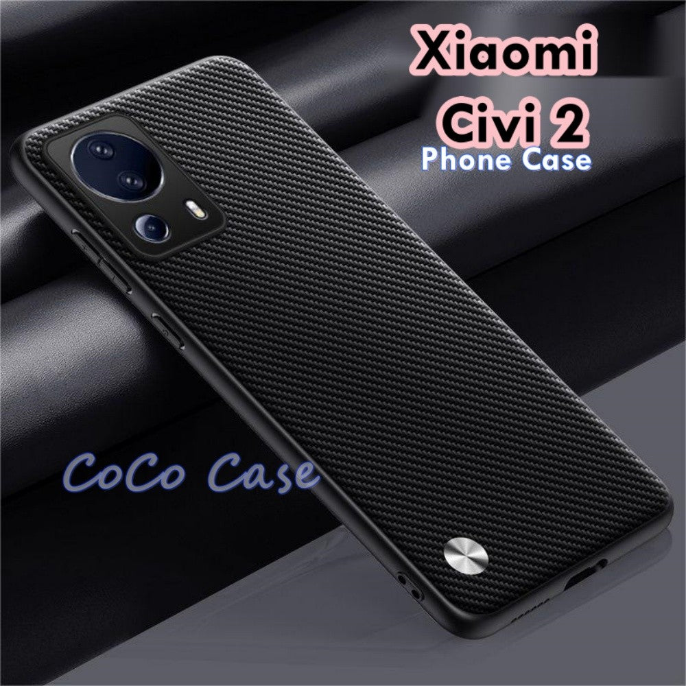 For Xiaomi Civi 2 Cover Silicone Professional Full Case Classic Simple Solid Color Phone Case Cover sweatproof