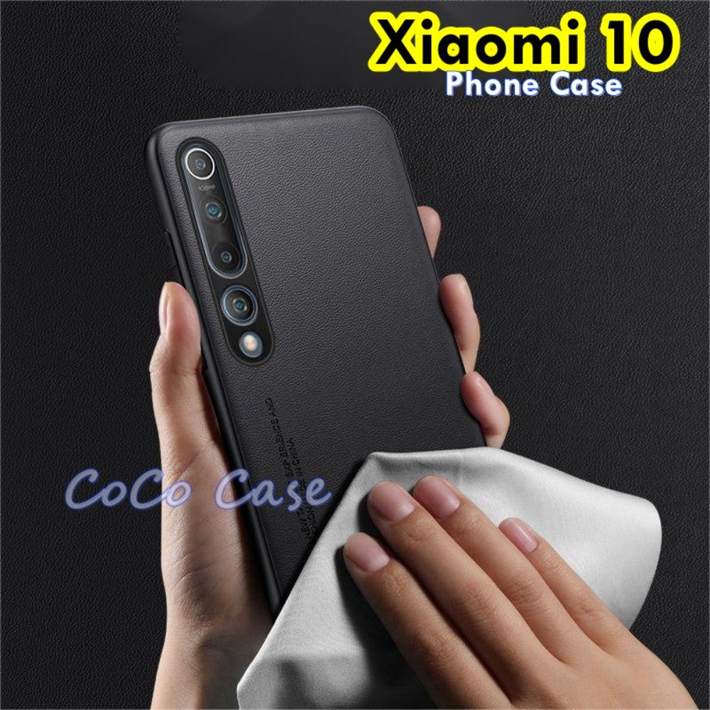 For Xiaomi 10 Cover Silicone Professional Full Case Classic Simple Solid Color Phone Case Cover sweatproof