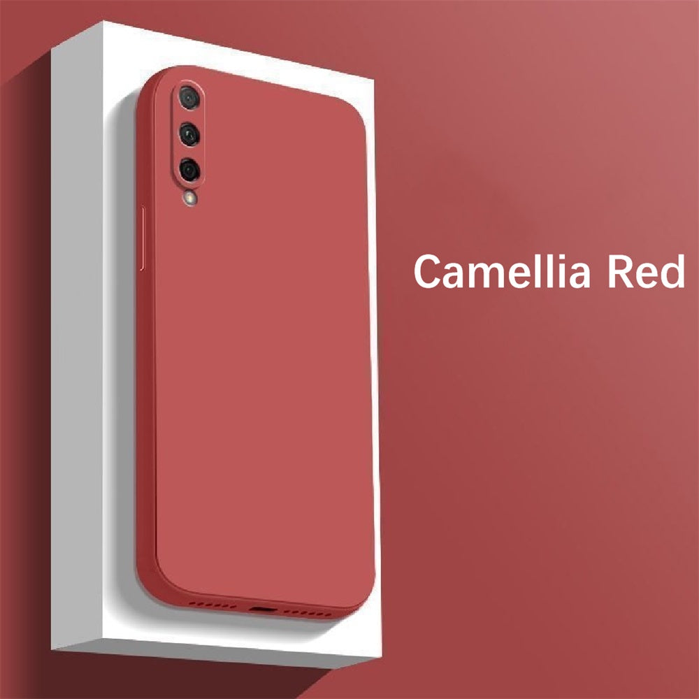 For Honor 20 Lite Cover Drop and wear resistant Silicone Full Case Classic Simple Solid Color Phone Case Cover