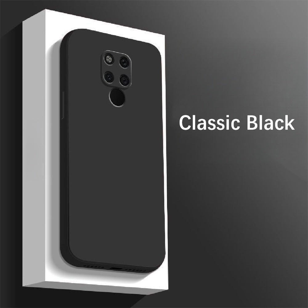 For Huawei Mate 20X Cover Drop and wear resistant Silicone Full Case Classic Simple Solid Color Phone Case Cover