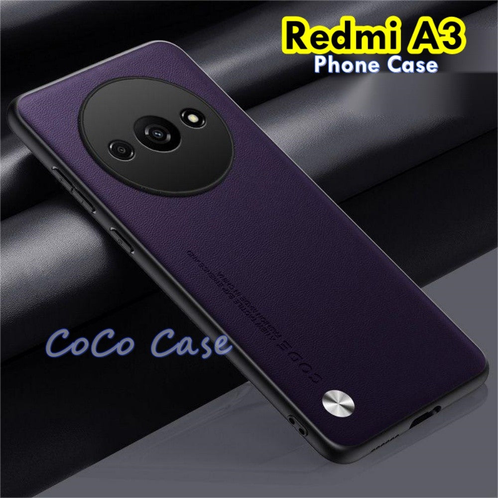 For Redmi A3 Cover Silicone Professional Full Case Classic Simple Solid Color Phone Case Cover sweatproof