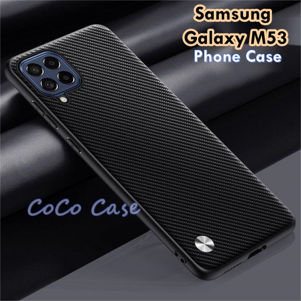 For Samsung Galaxy M53 Cover Silicone Professional Full Case Classic Simple Solid Color Phone Case Cover sweatproof