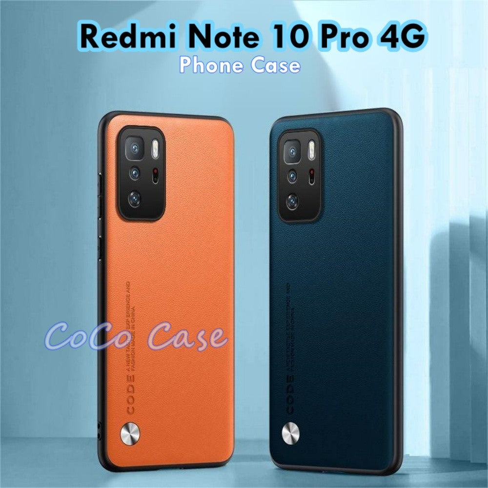 For Redmi Note 10 Pro 4G Cover Silicone Professional Full Case Classic Simple Solid Color Phone Case Cover sweatproof