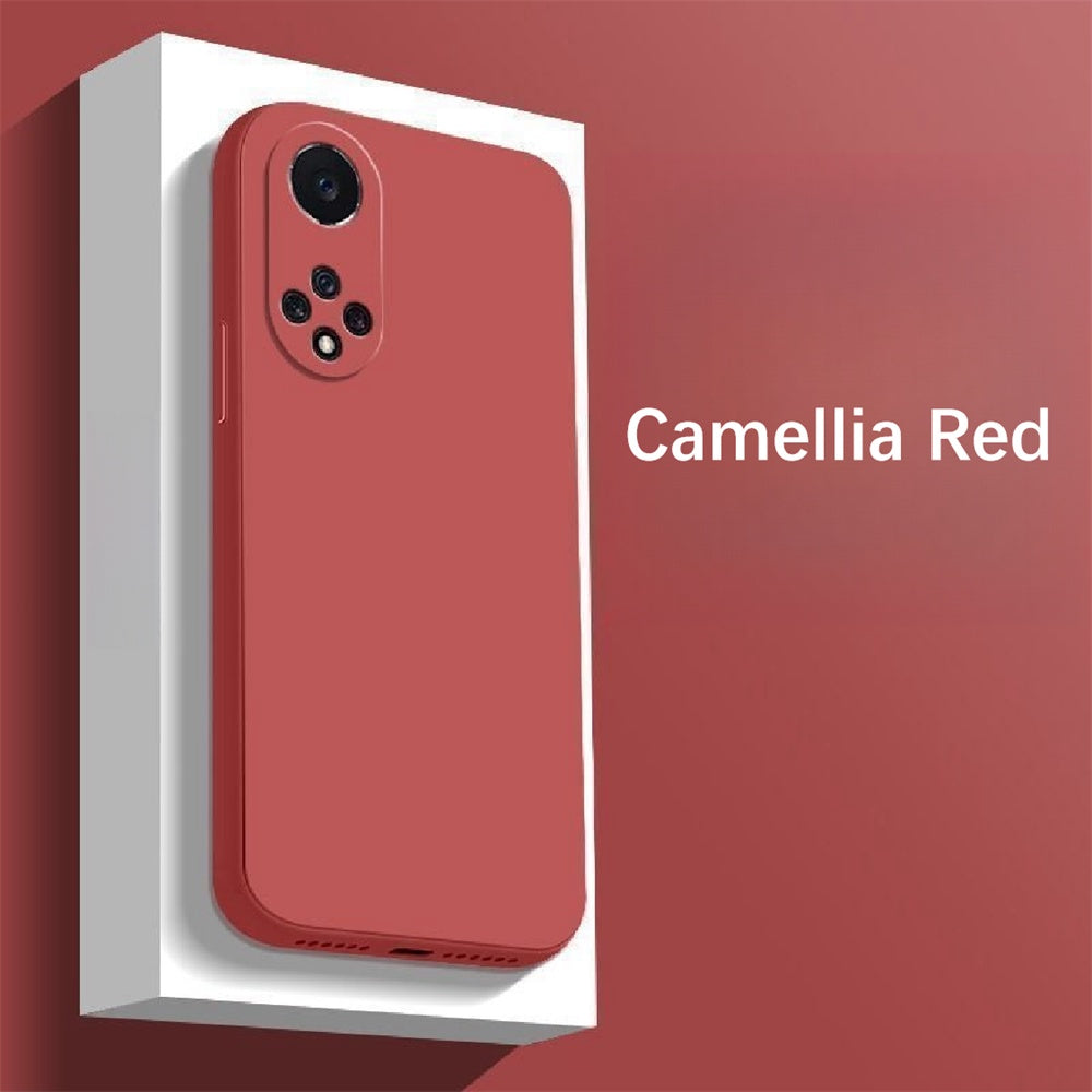 For Huawei Nova 9 Pro Cover Drop and wear resistant Silicone Full Case Classic Simple Solid Color Phone Case Cover
