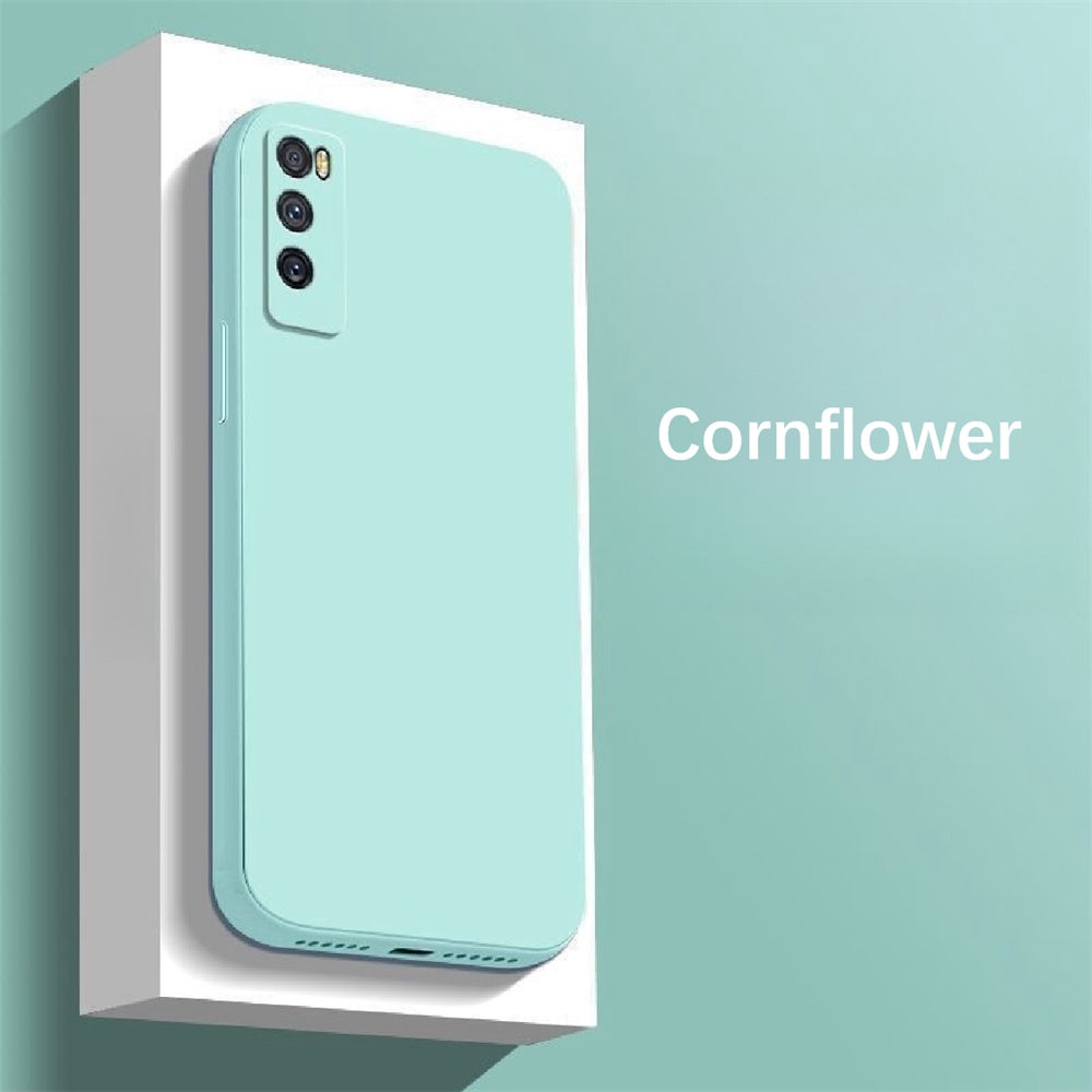 For Huawei Enjoy Z Cover Drop and wear resistant Silicone Full Case Classic Simple Solid Color Phone Case Cover