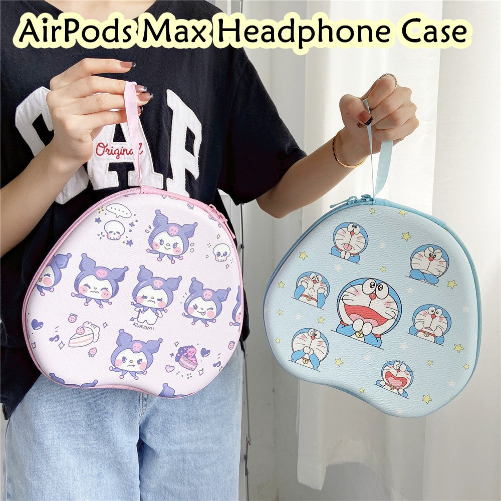 For AirPods Max Headphone Case Cartoon Creative Patterns Headset Earpads Storage Bag Casing Box