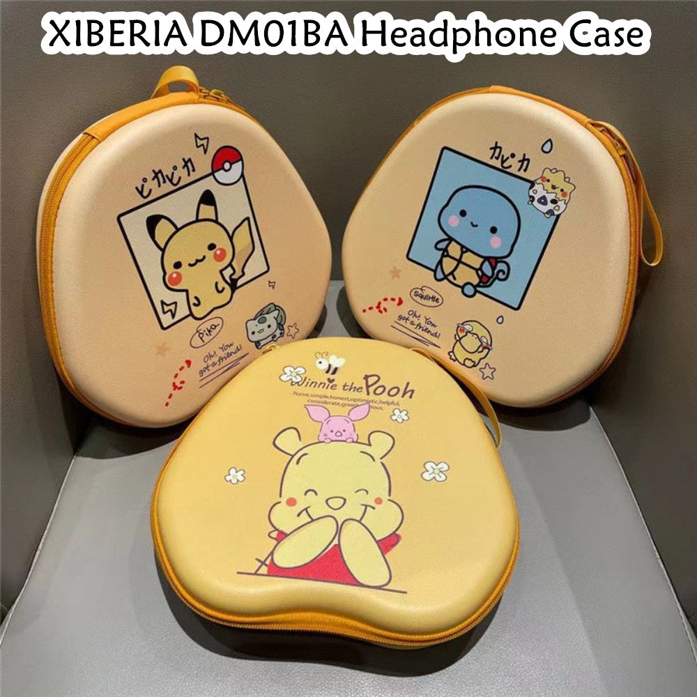 For XIBERIA DM01BA Headphone Case Cartoon Creative Patterns Headset Earpads Storage Bag Casing Box