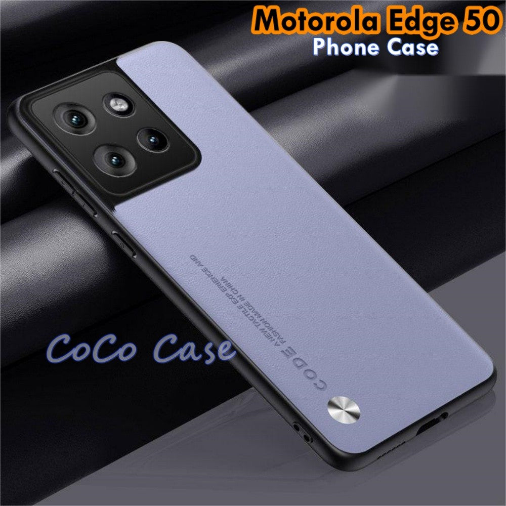 For Motorola Edge 50 Cover Silicone Professional Full Case Classic Simple Solid Color Phone Case Cover sweatproof