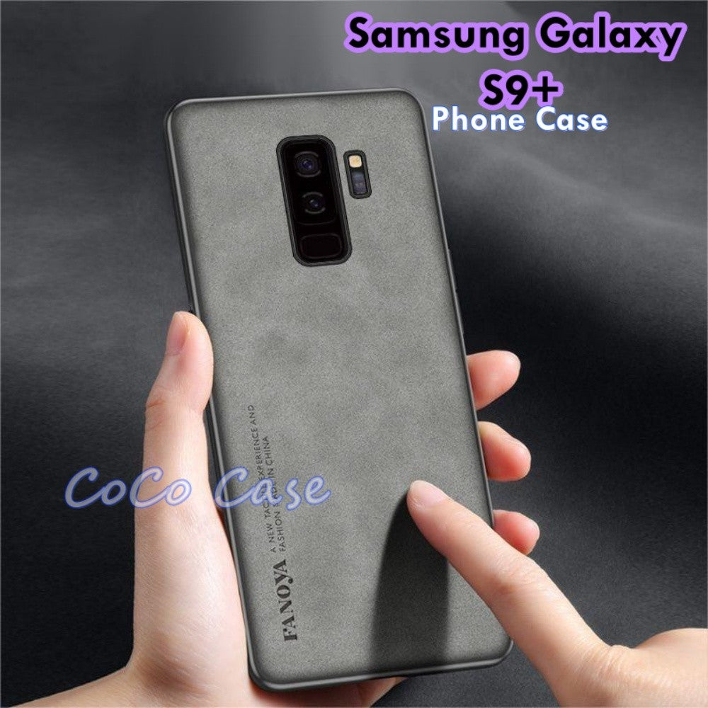 For Samsung Galaxy S9+ Cover Silicone Professional Full Case Classic Simple Solid Color Phone Case Cover sweatproof