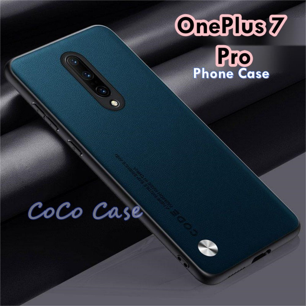 For OnePlus 7 Pro Cover Silicone Professional Full Case Classic Simple Solid Color Phone Case Cover sweatproof
