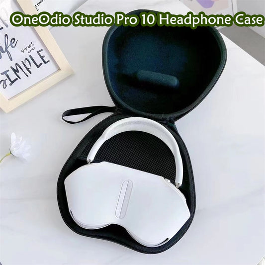 For OneOdio Studio Pro 10 Headphone Case Cartoon Creative Patterns Headset Earpads Storage Bag Casing Box