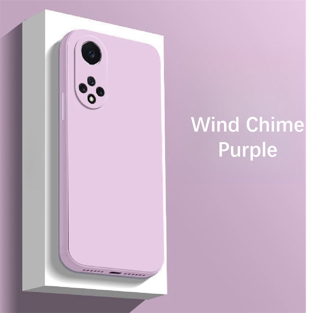 For Huawei Nova 9 Pro Cover Drop and wear resistant Silicone Full Case Classic Simple Solid Color Phone Case Cover