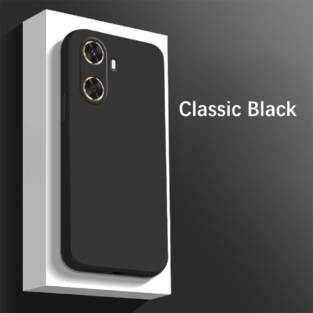 For Huawei Enjoy 60 Cover Drop and wear resistant Silicone Full Case Classic Simple Solid Color Phone Case Cover