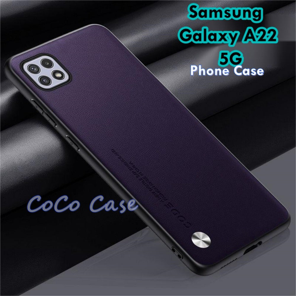 For Samsung Galaxy A22 5G Cover Silicone Professional Full Case Classic Simple Solid Color Phone Case Cover sweatproof