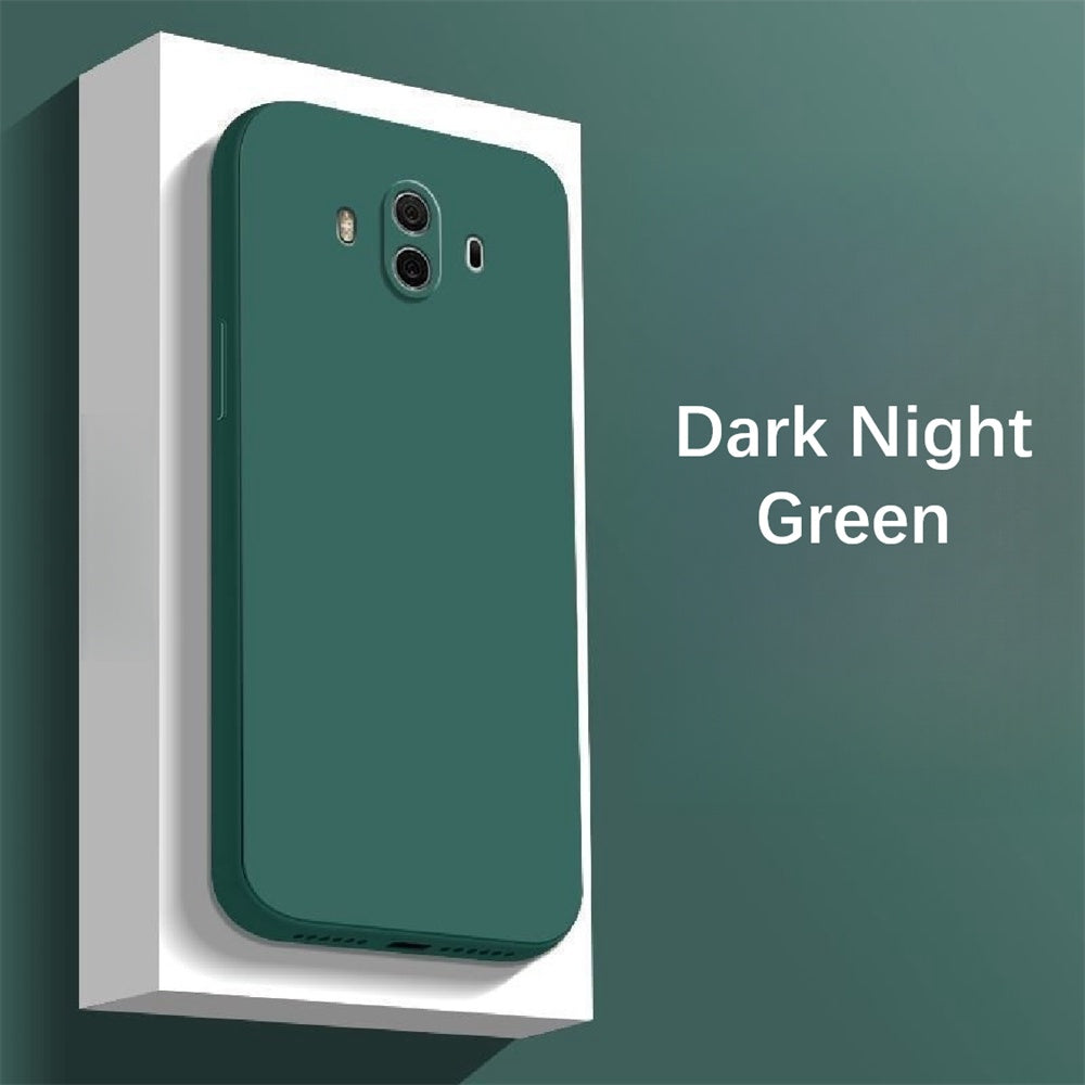 For Huawei Mate 10 Cover Drop and wear resistant Silicone Full Case Classic Simple Solid Color Phone Case Cover