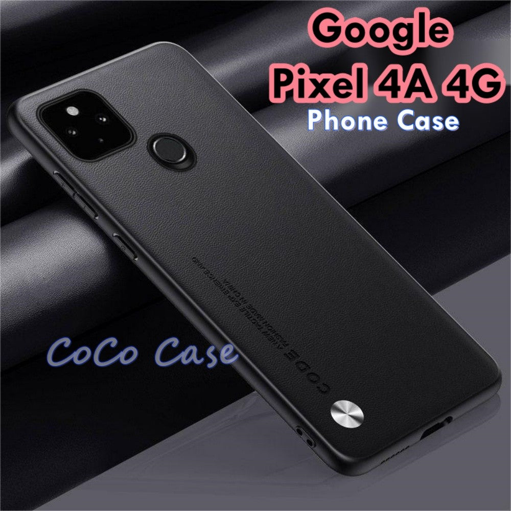 For Google Pixel 4A 4G Cover Silicone Professional Full Case Classic Simple Solid Color Phone Case Cover sweatproof