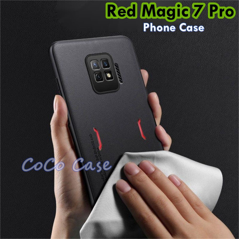 For Red Magic 7 Pro Cover Silicone Professional Full Case Classic Simple Solid Color Phone Case Cover sweatproof