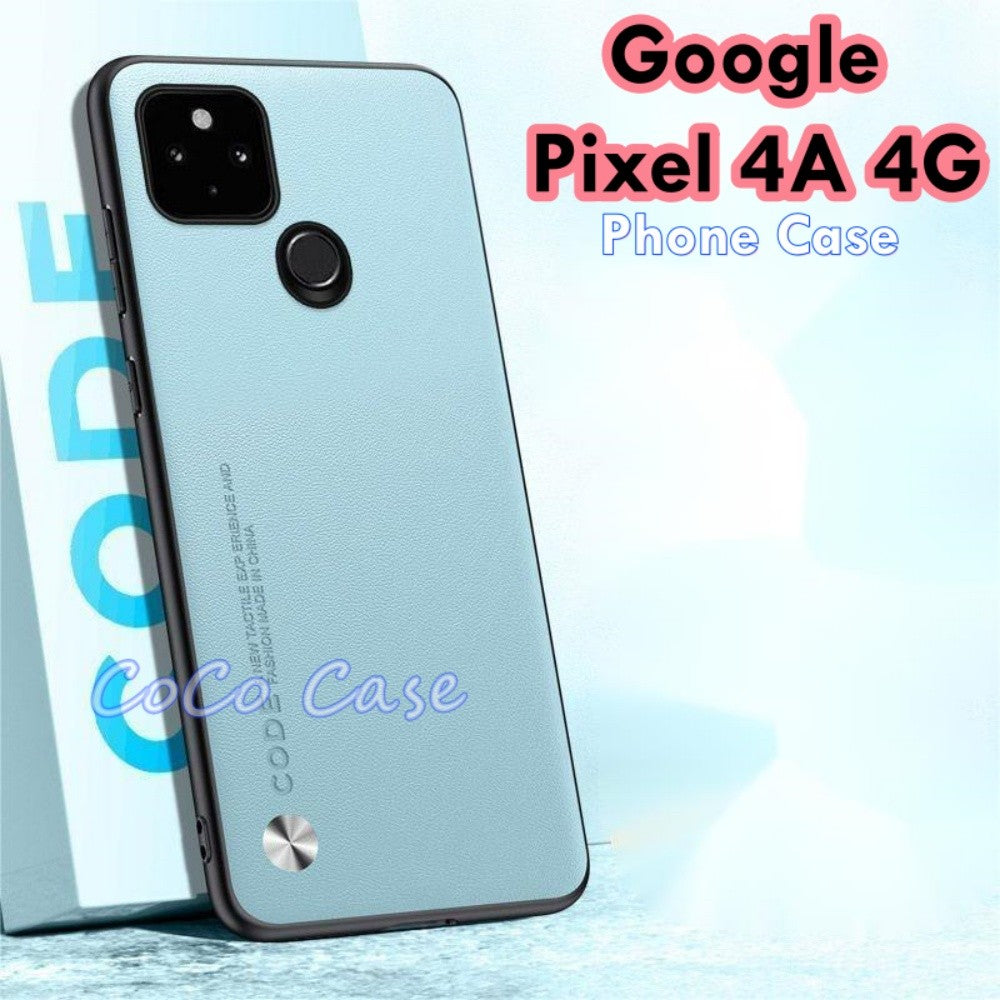 For Google Pixel 4A 4G Cover Silicone Professional Full Case Classic Simple Solid Color Phone Case Cover sweatproof