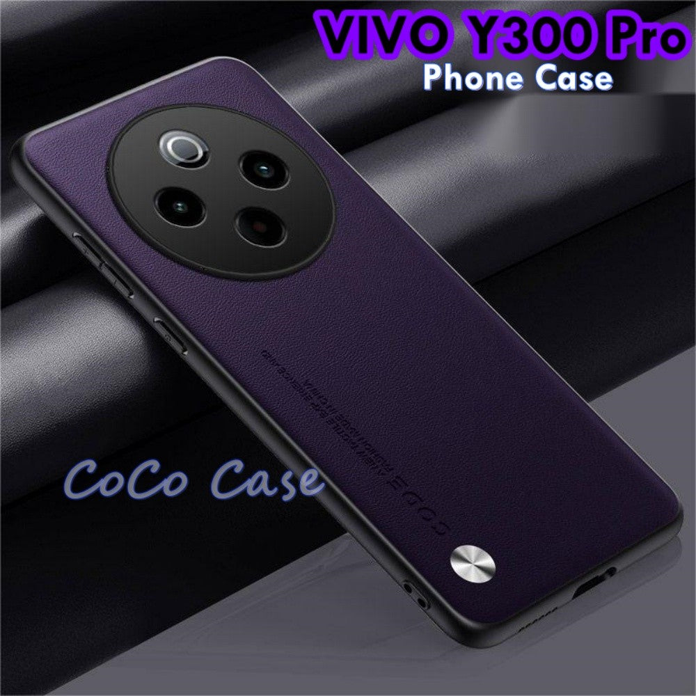 For VIVO Y300 Pro Cover Silicone Professional Full Case Classic Simple Solid Color Phone Case Cover sweatproof