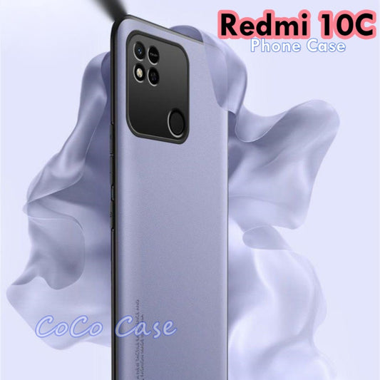 For Redmi 10C Cover Silicone Professional Full Case Classic Simple Solid Color Phone Case Cover sweatproof