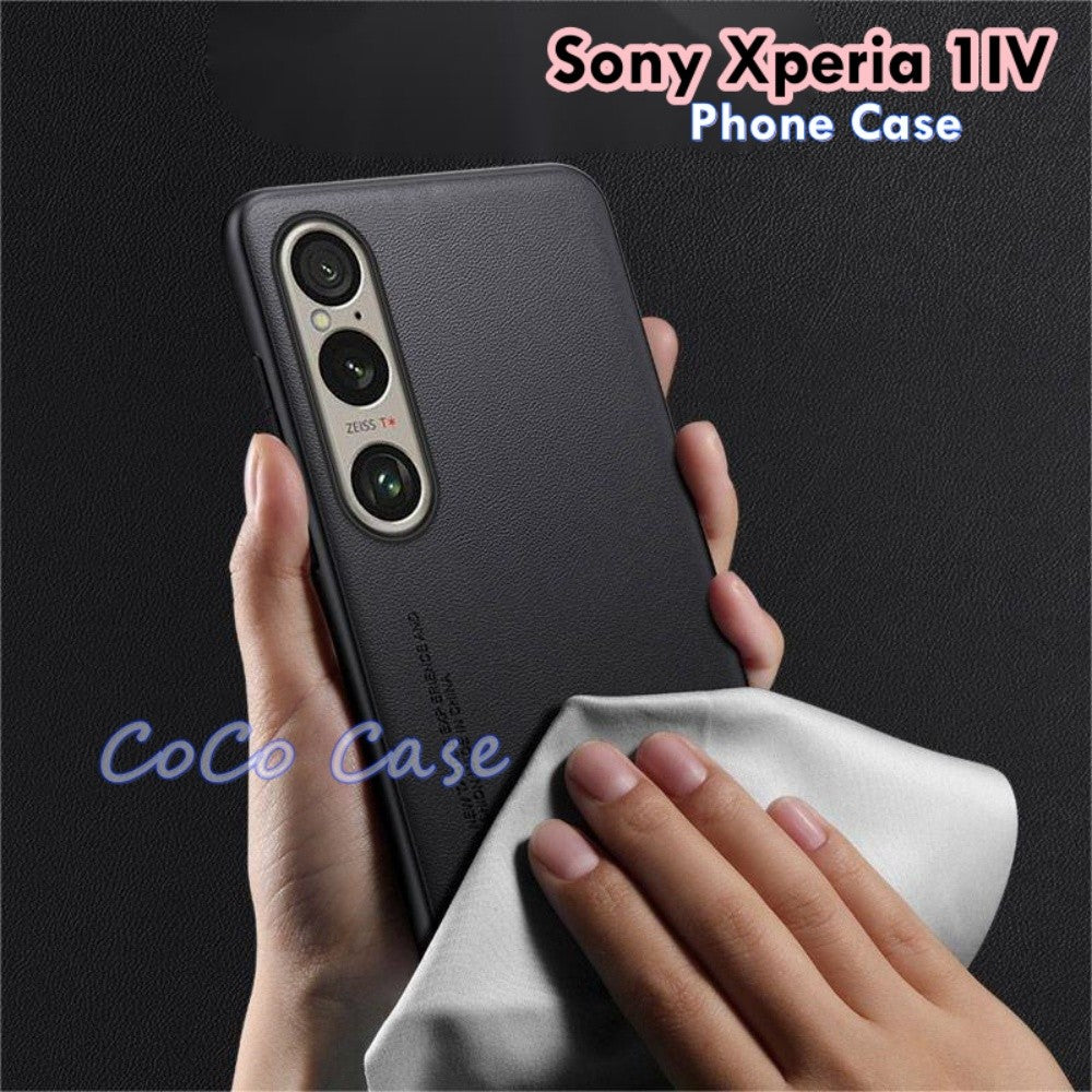 For Sony Xperia 1IV Cover Silicone Professional Full Case Classic Simple Solid Color Phone Case Cover sweatproof