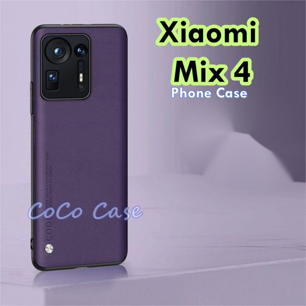 For Xiaomi Mix 4 Cover Silicone Professional Full Case Classic Simple Solid Color Phone Case Cover sweatproof