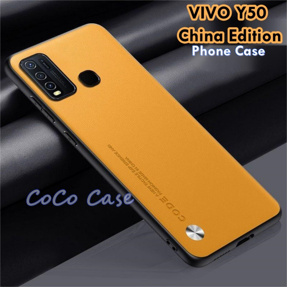 For VIVO Y50 China Edition Cover Silicone Professional Full Case Classic Simple Solid Color Phone Case Cover sweatproof