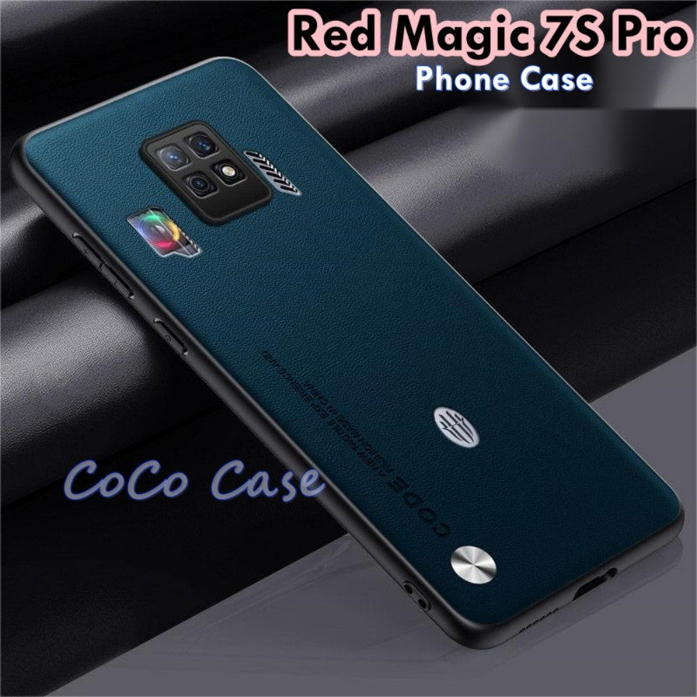 For Red Magic 7S Pro Cover Silicone Professional Full Case Classic Simple Solid Color Phone Case Cover sweatproof