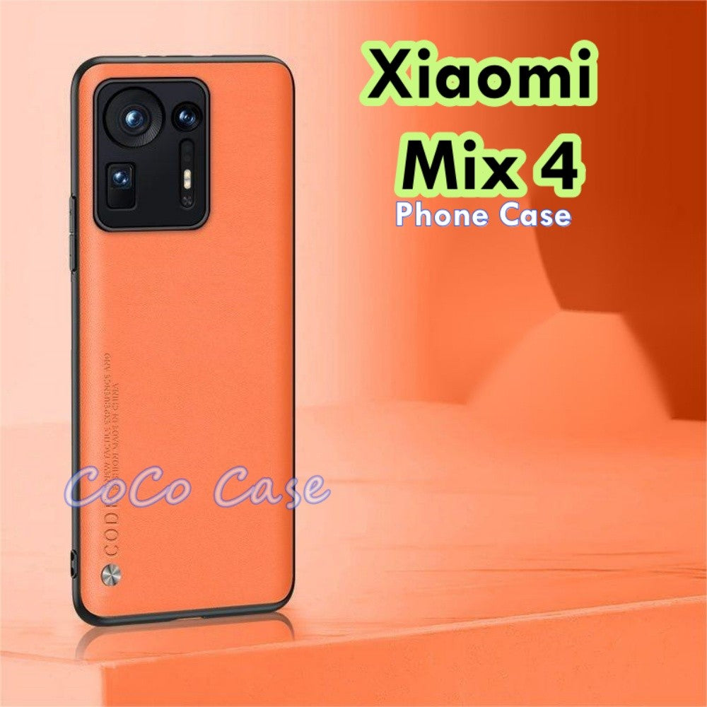 For Xiaomi Mix 4 Cover Silicone Professional Full Case Classic Simple Solid Color Phone Case Cover sweatproof