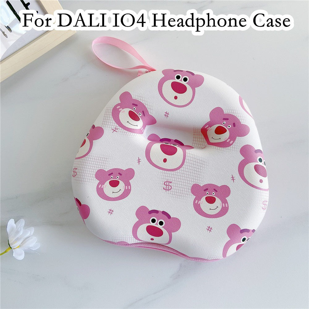 For DALI IO4 Headphone Case Cartoon Creative Patterns Headset Earpads Storage Bag Casing Box