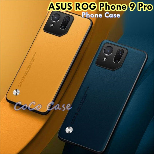 For ASUS ROG Phone 9 Pro Cover Silicone Professional Full Case Classic Simple Solid Color Phone Case Cover sweatproof