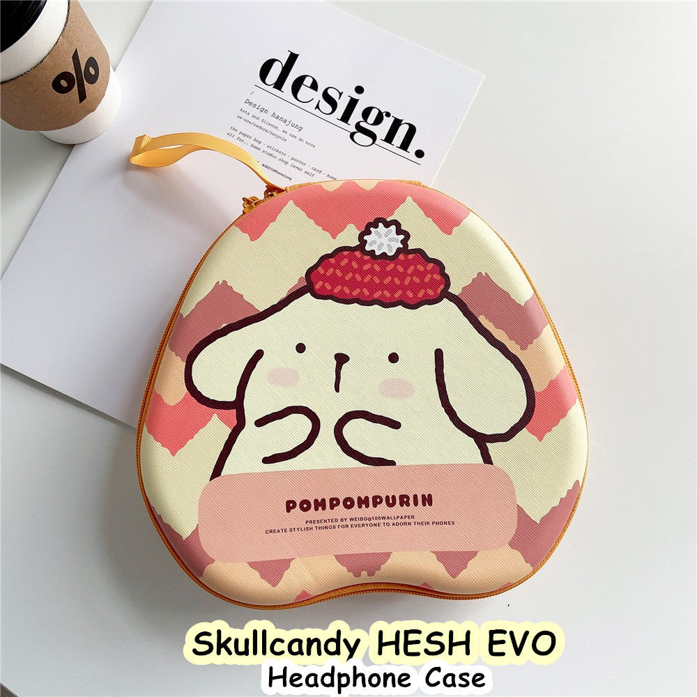 For Skullcandy HESH EVO Headphone Case Cartoon Creative Patterns Headset Earpads Storage Bag Casing Box