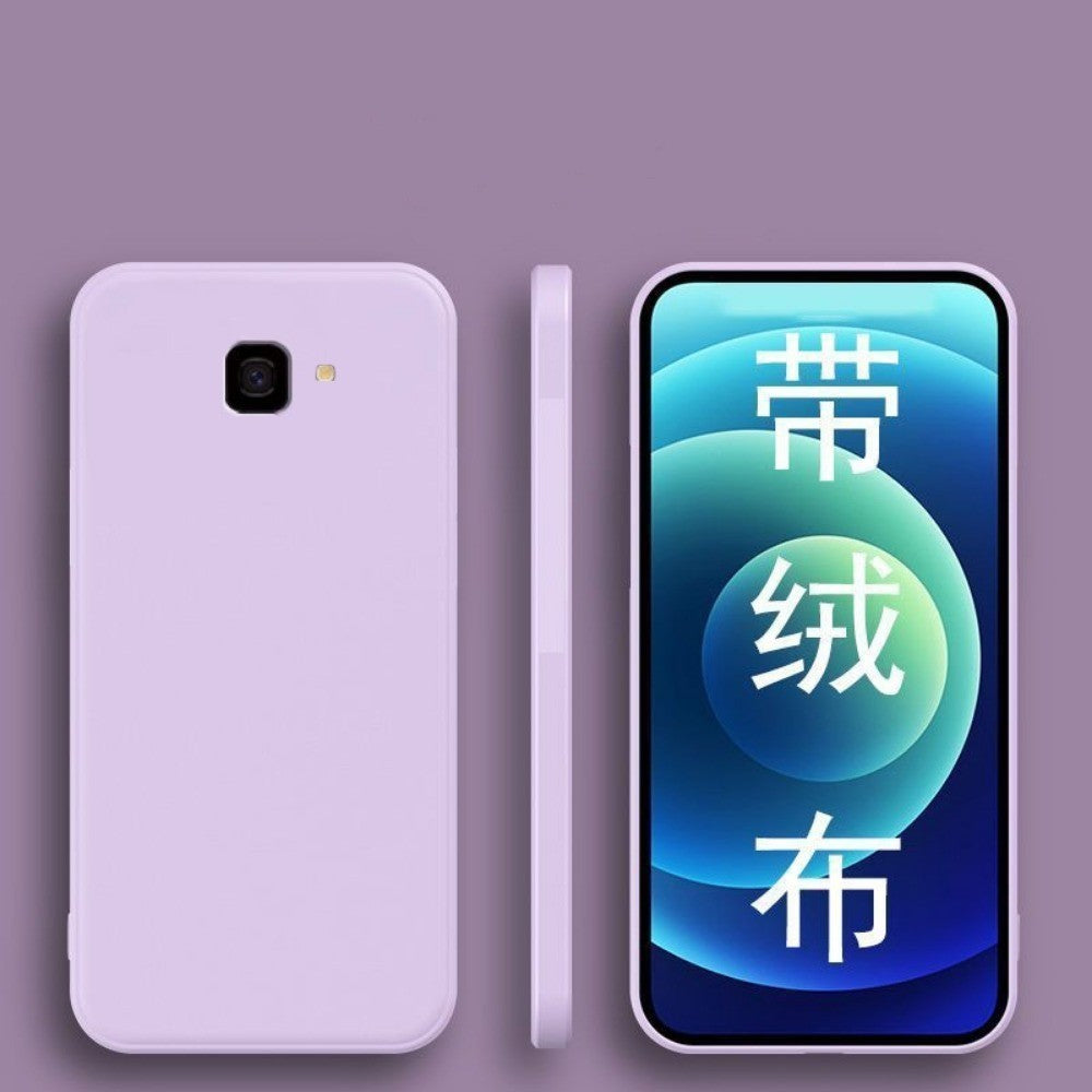 For Samsung Galaxy J4 Plus Cover Drop and wear resistant Silicone Full Case Classic Simple Solid Color Phone Case Cover