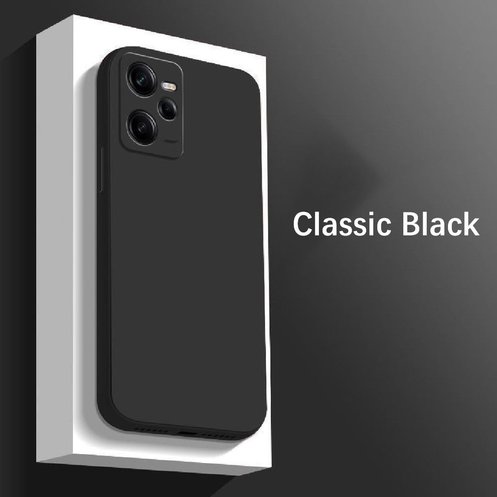 For Realme C35 Cover Drop and wear resistant Silicone Full Case Classic Simple Solid Color Phone Case Cover