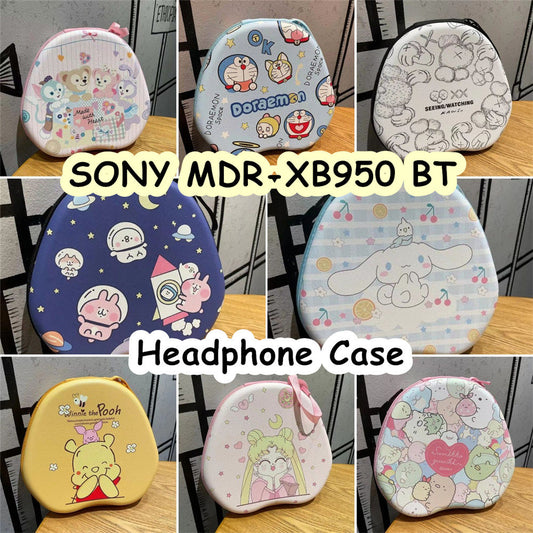 For SONY MDR-XB950 BT Headphone Case Cartoon Creative Patterns Headset Earpads Storage Bag Casing Box