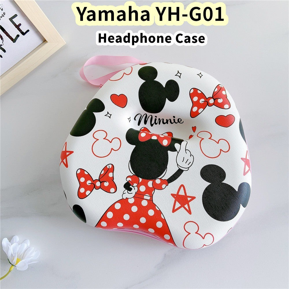 For Yamaha YH-G01 Headphone Case Cartoon Creative Patterns Headset Earpads Storage Bag Casing Box