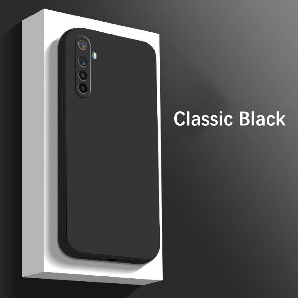 For Realme 6 Cover Drop and wear resistant Silicone Full Case Classic Simple Solid Color Phone Case Cover