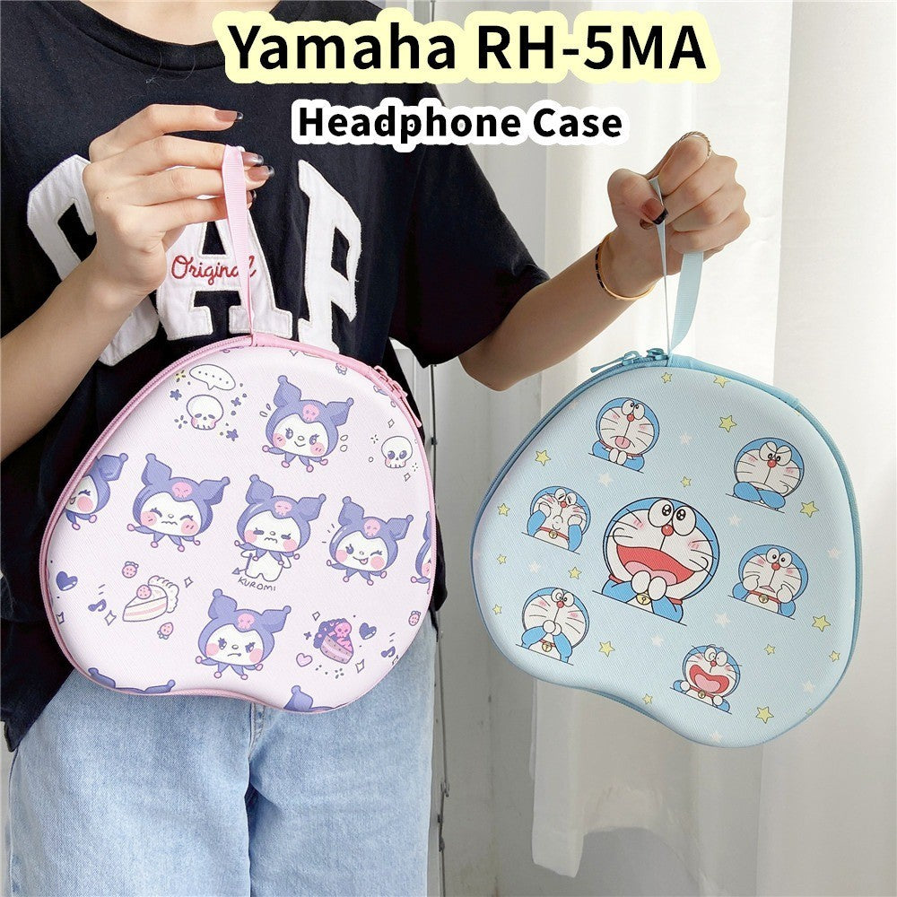 For Yamaha RH-5MA Headphone Case Cartoon Creative Patterns Headset Earpads Storage Bag Casing Box