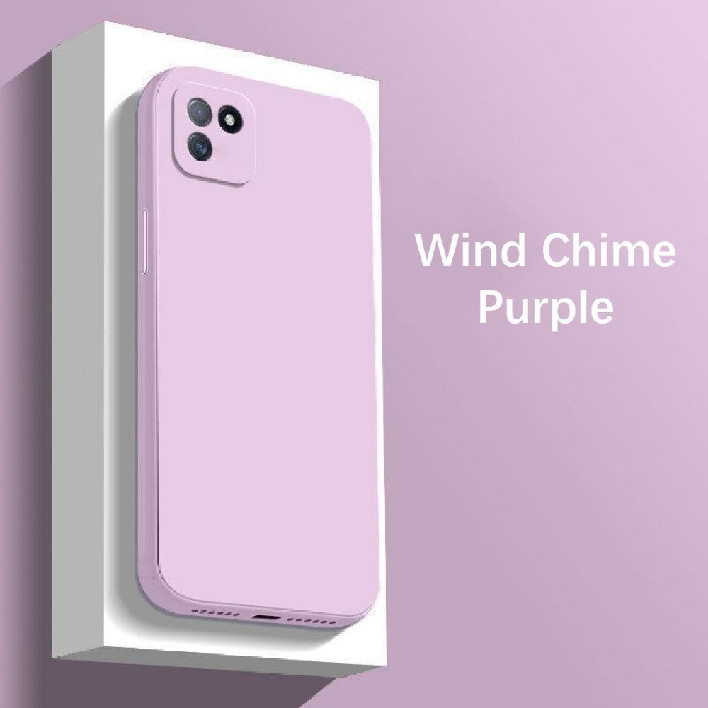 For Realme C11 Cover Drop and wear resistant Silicone Full Case Classic Simple Solid Color Phone Case Cover