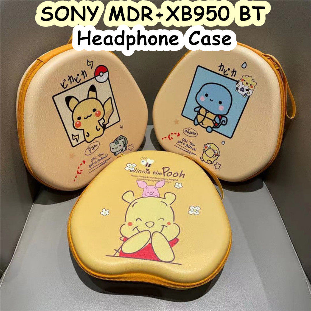 For SONY MDR-XB950 BT Headphone Case Cartoon Creative Patterns Headset Earpads Storage Bag Casing Box