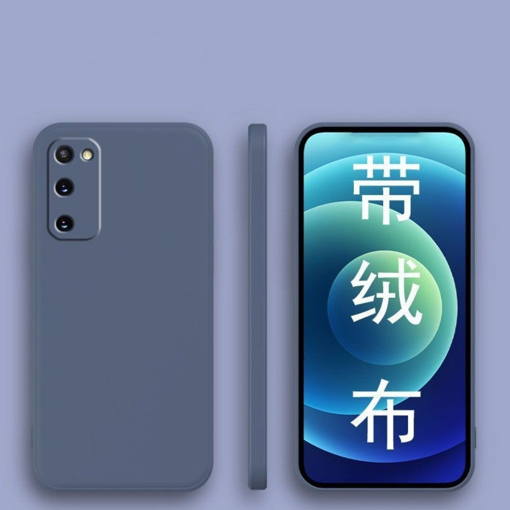 For Samsung Galaxy S11 Cover Drop and wear resistant Silicone Full Case Classic Simple Solid Color Phone Case Cover