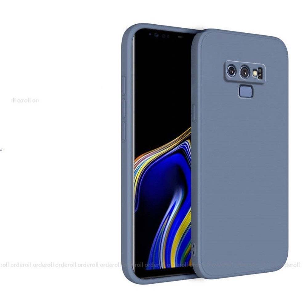 For Samsung Galaxy Note 9 Cover Drop and wear resistant Silicone Full Case Classic Simple Solid Color Phone Case Cover