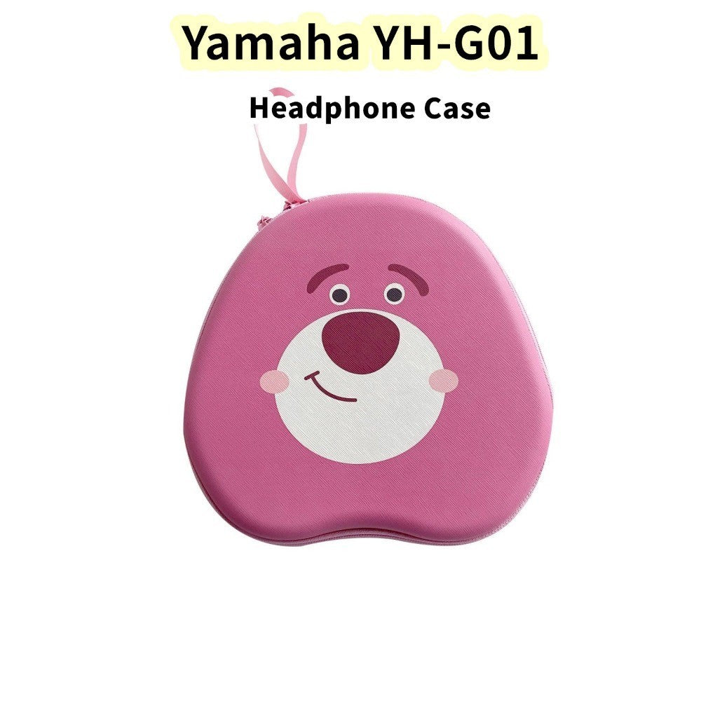 For Yamaha YH-G01 Headphone Case Cartoon Creative Patterns Headset Earpads Storage Bag Casing Box