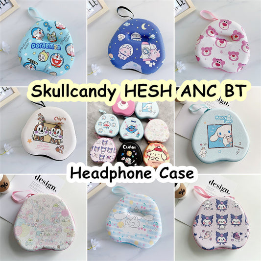 For Skullcandy HESH ANC BT Headphone Case Cartoon Creative Patterns Headset Earpads Storage Bag Casing Box