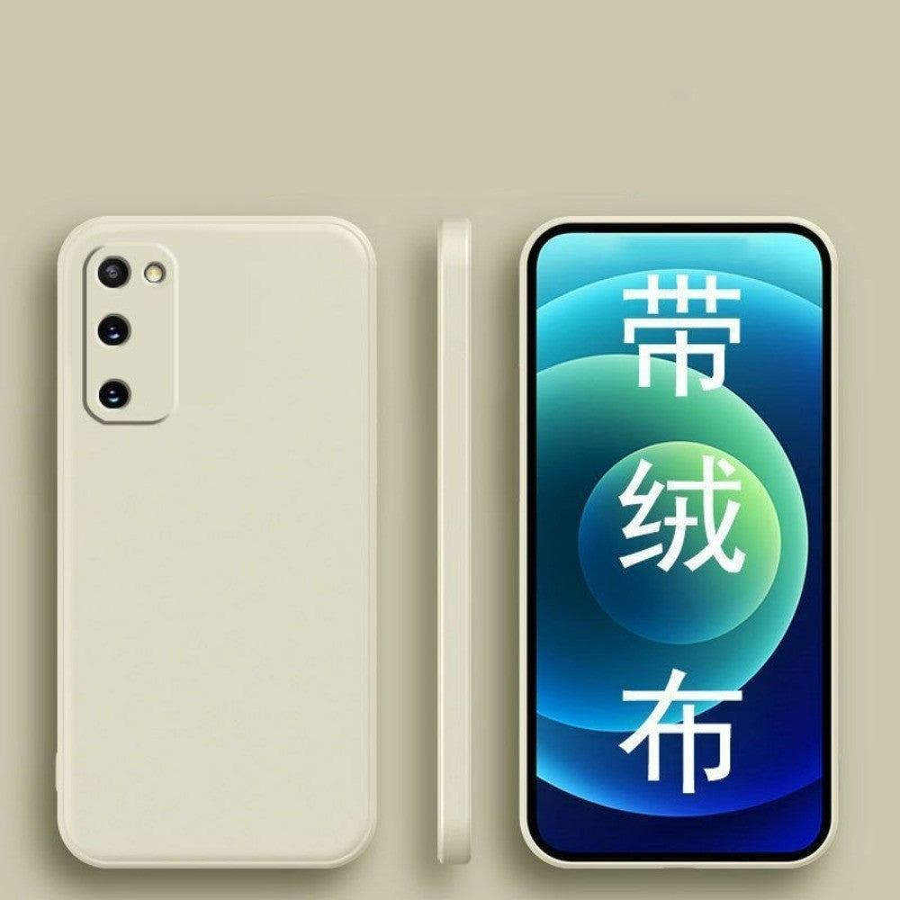 For Samsung Galaxy S11 Plus Cover Drop and wear resistant Silicone Full Case Classic Simple Solid Color Phone Case Cover